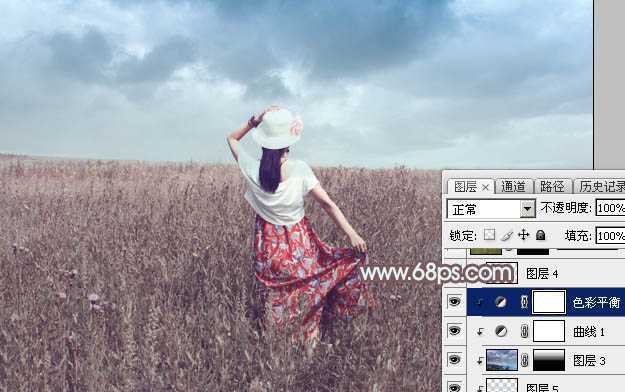 ‘Photoshop外景图片将打造小清新的韩系秋季色效果‘