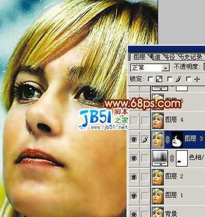 ‘Photoshop把满脸痘痘变光滑细嫩的方法‘