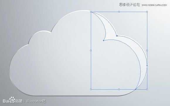 Illustrator绘制立体效果的白云云彩,破洛洛