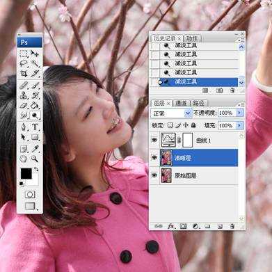 ‘photoshop为摄影人像后期润饰技巧之磨皮、修型、调色综合教程‘