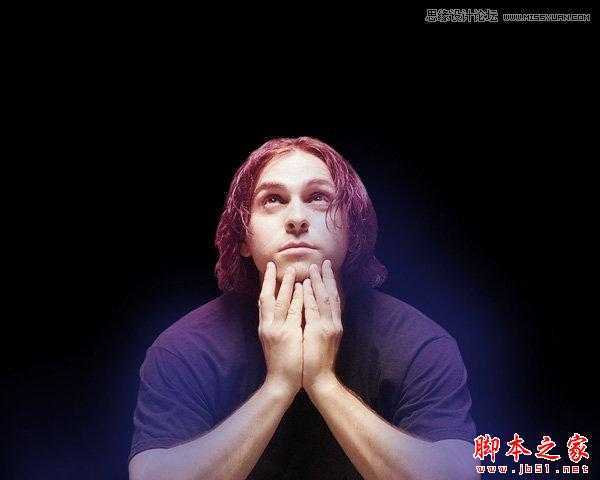 ‘Photoshop制作酷炫的抽象光纹人物海报‘