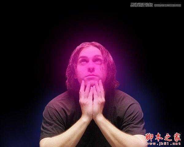 ‘Photoshop制作酷炫的抽象光纹人物海报‘