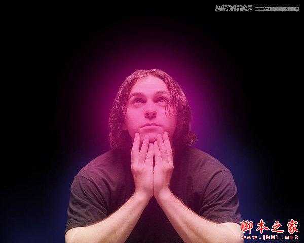 ‘Photoshop制作酷炫的抽象光纹人物海报‘