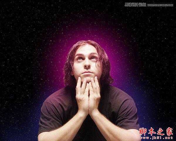 ‘Photoshop制作酷炫的抽象光纹人物海报‘