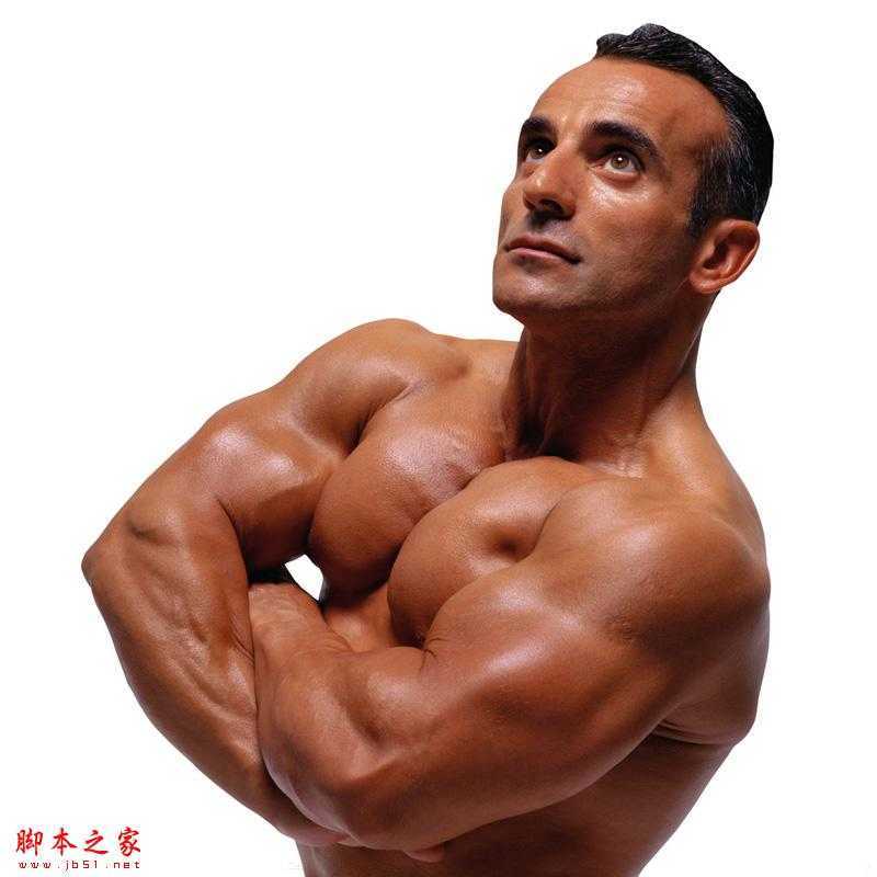 ‘PhotoShop为帅气的肌肉男打造出质感古铜肤色效果‘