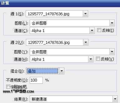 ‘Photoshop利用通道和计算命令抠出复杂物体的实例教程‘