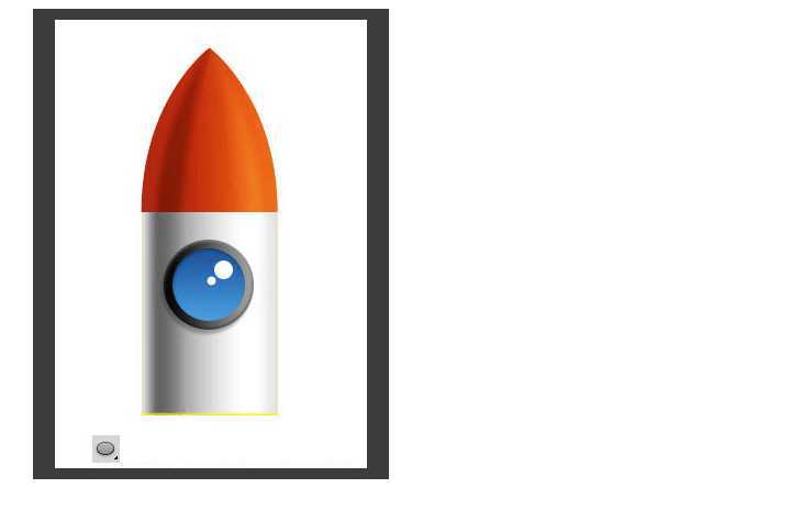 ‘PS打造逼真测定太空小火箭‘