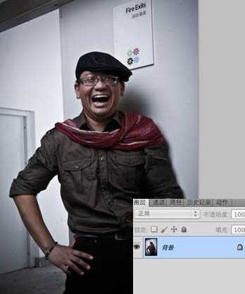 ‘Photosho专业打造强质感的室内人物图片‘