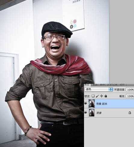 ‘Photosho专业打造强质感的室内人物图片‘