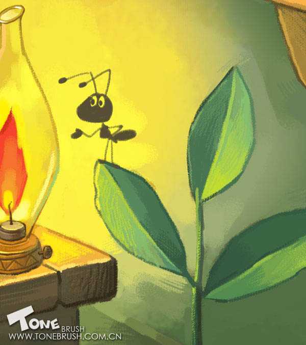 ‘photoshop鼠绘可爱的卡通小鼬鼠‘