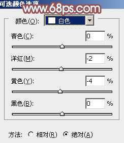 ‘Photoshop为树下的美女图片调制出甜美的粉调青红色‘