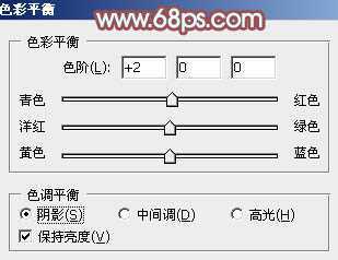 ‘Photoshop为树下的美女图片调制出甜美的粉调青红色‘