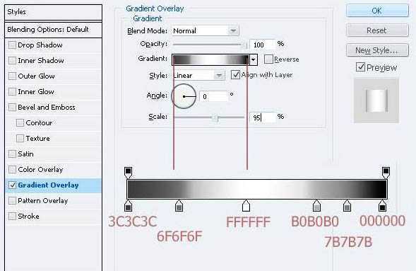 ‘Photoshop打造一支逼真的金属钢笔‘