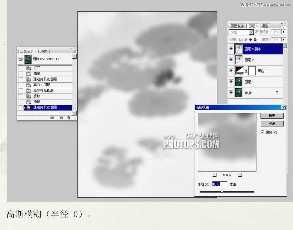 ‘教你用Photoshop把废弃的荷花图制作戏鱼图封面‘