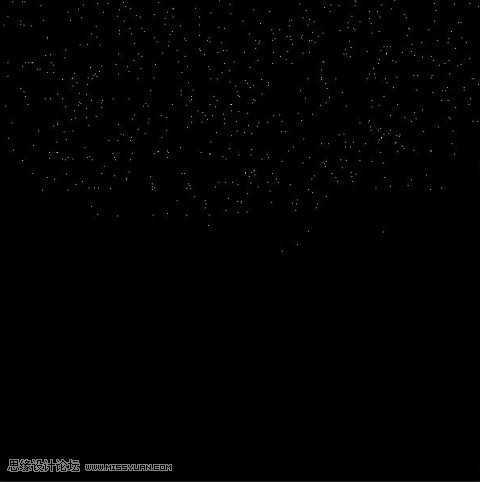 ‘PS利用风滤镜制作点点星光‘