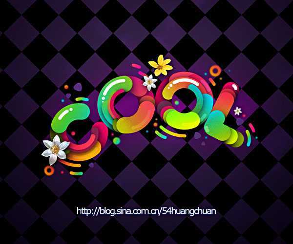 ‘photoshop利用描边路径制作超可爱的多层次水晶字‘