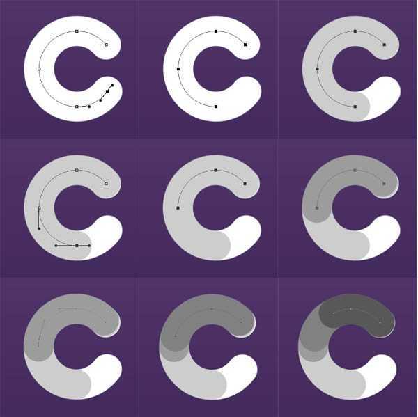 ‘photoshop利用描边路径制作超可爱的多层次水晶字‘