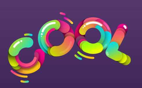 ‘photoshop利用描边路径制作超可爱的多层次水晶字‘