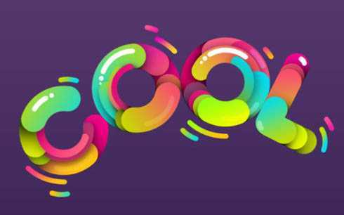 ‘photoshop利用描边路径制作超可爱的多层次水晶字‘