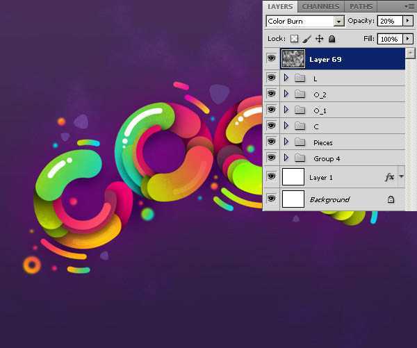 ‘photoshop利用描边路径制作超可爱的多层次水晶字‘