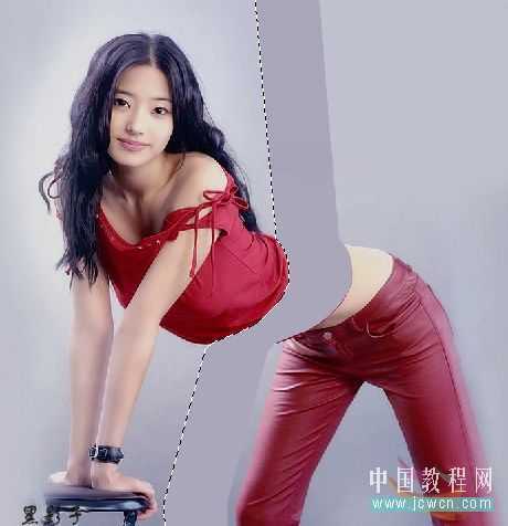 ‘PS合成身体断裂的水果女生照片特效教程‘