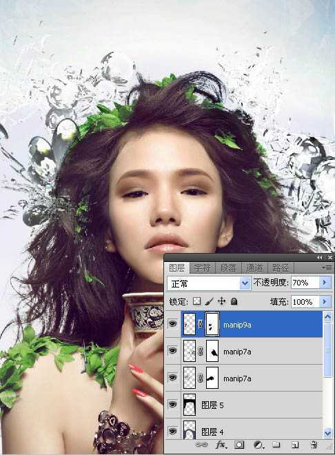 ‘Photoshop将人物图片打造出颓废潮流的海报效果‘