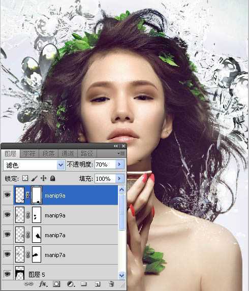 ‘Photoshop将人物图片打造出颓废潮流的海报效果‘