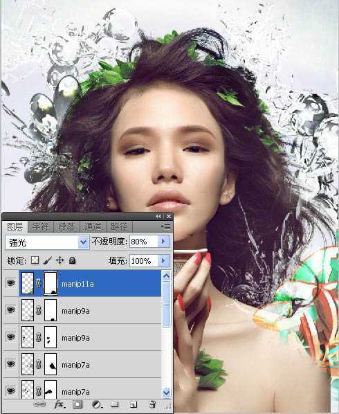 ‘Photoshop将人物图片打造出颓废潮流的海报效果‘