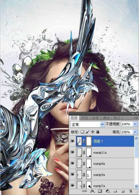‘Photoshop将人物图片打造出颓废潮流的海报效果‘