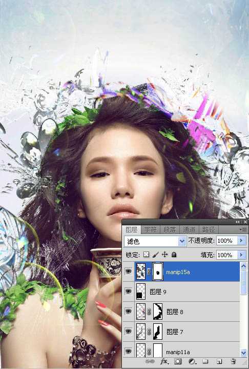 ‘Photoshop将人物图片打造出颓废潮流的海报效果‘
