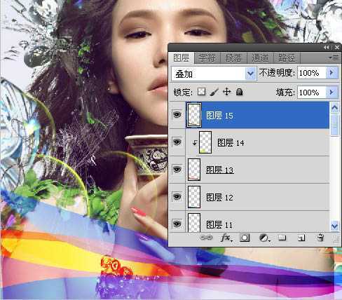 ‘Photoshop将人物图片打造出颓废潮流的海报效果‘