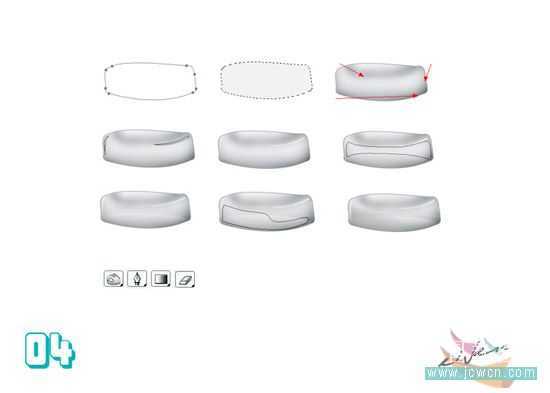 Photoshop绘制卡通风格可爱的圣诞帽_脚本之家jb51.net转载