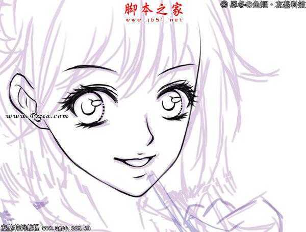 ‘photoshop鼠绘制作可爱的明亮清丽卡通人物‘