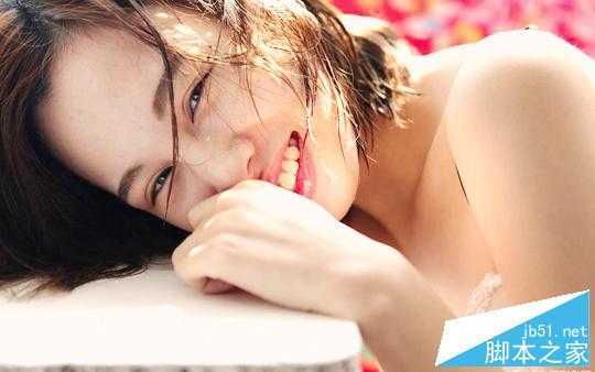 ‘PS把美女照片调出超通透效果‘
