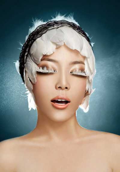 ‘photoshop利用双曲线为室内人像图片精修磨皮教程‘