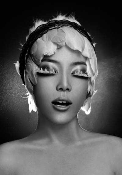 ‘photoshop利用双曲线为室内人像图片精修磨皮教程‘