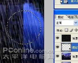 photoshop打造城堡雨夜特效_脚本之家jb51.net网络整理