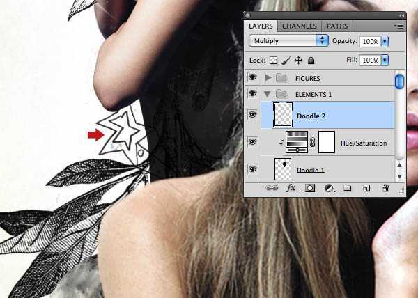 ‘photoshop合成颓废的古典人物插画‘