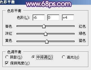 ‘Photoshop为外景人物图片打造出经典红蓝色‘
