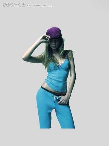 ‘Photoshop多图合成漂亮的潮流人物插画‘