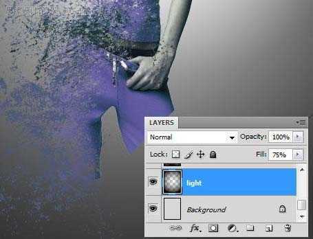 ‘Photoshop多图合成漂亮的潮流人物插画‘