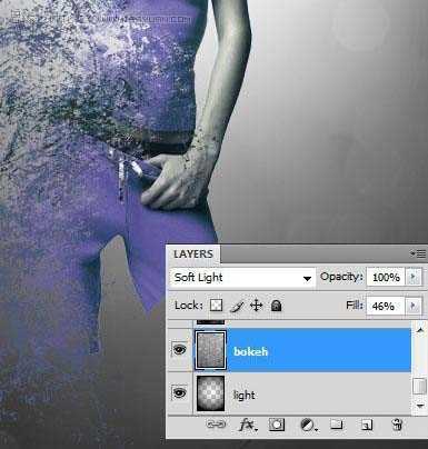 ‘Photoshop多图合成漂亮的潮流人物插画‘