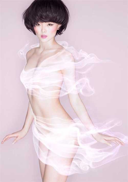 ‘太美了！惊艳美女PS创意海报设计欣赏‘