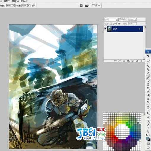 Photoshop插画作品详细教程及思路详解