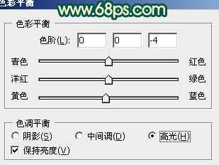‘Photoshop将美女图片调成暗调橙绿色‘