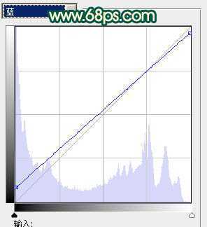 ‘Photoshop将美女图片调成暗调橙绿色‘