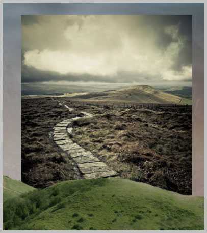 ‘PS合成童话中的恐怖城堡场景‘