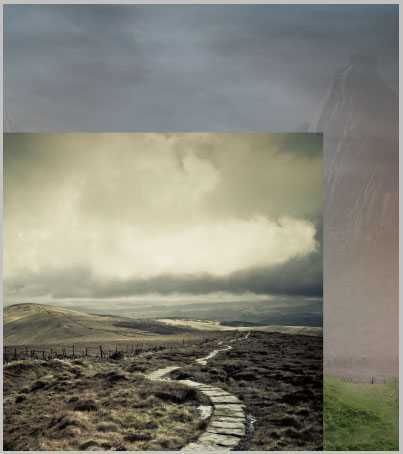 ‘PS合成童话中的恐怖城堡场景‘