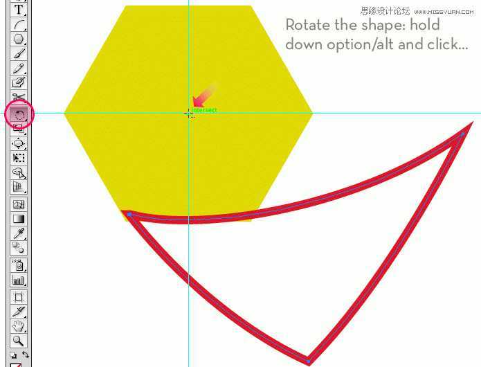 Illustrator设计创意的快门形状标志教程,破洛洛
