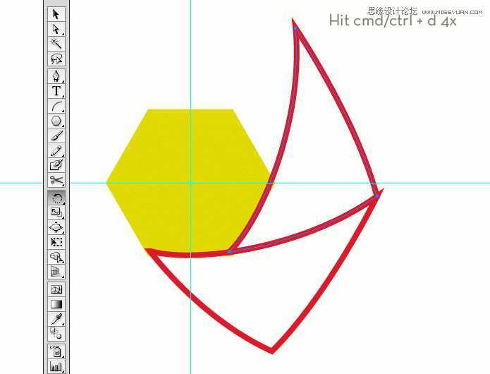 Illustrator设计创意的快门形状标志教程(2),破洛洛